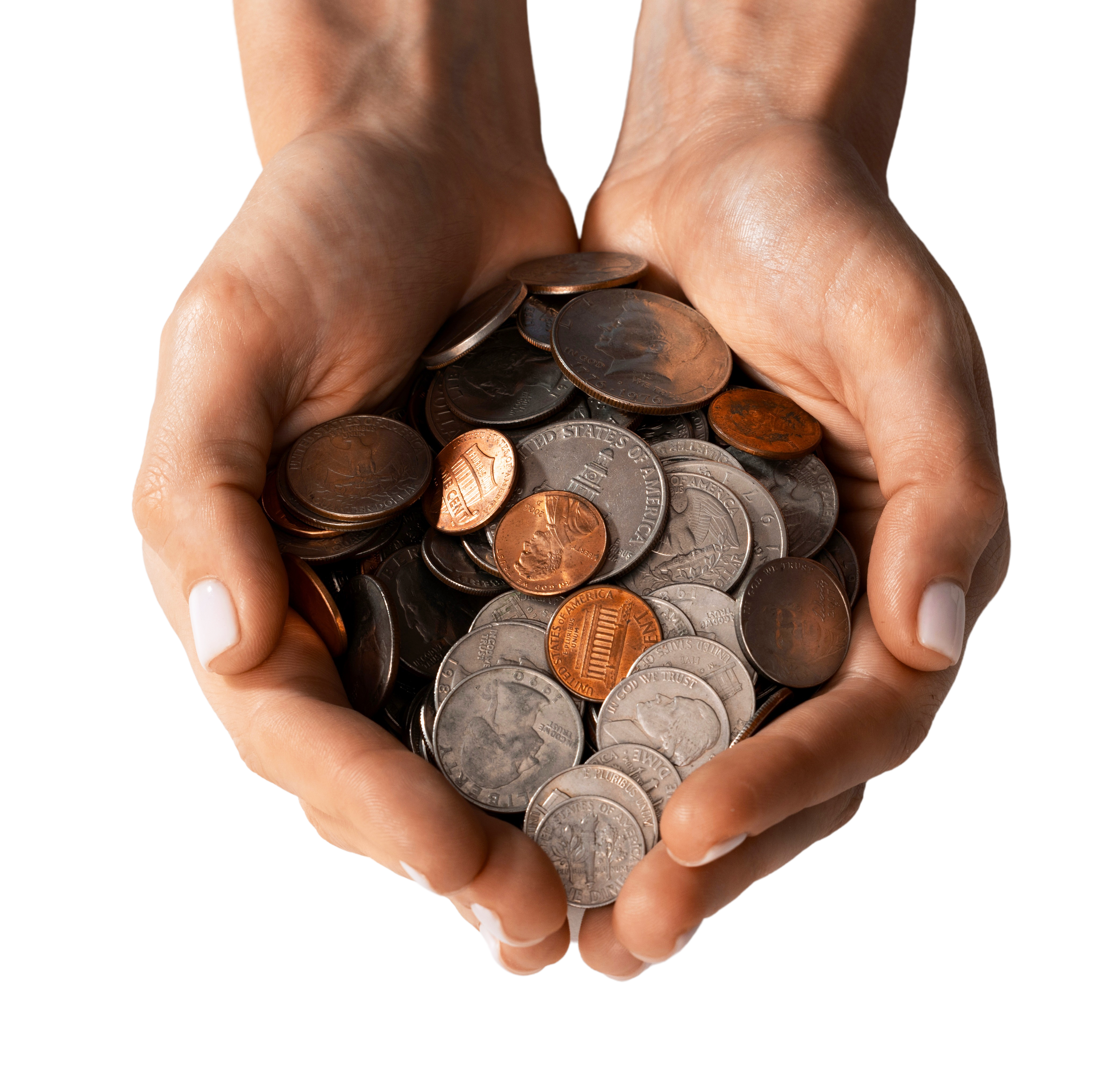 Donation hand